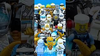 EVERY Lego Ninjago Zane Minifigure in 60 Seconds! #shorts