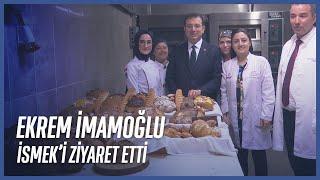 İBB Başkanı Ekrem İmamoğlu, İSMEK Fırıncılık ve Pastacılık Okulu’nu ziyaret etti.