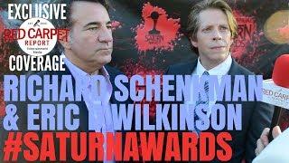 Richard Schenkman & Eric D Wilkinson interviewed at the 44th #SaturnAwards Red Carpet