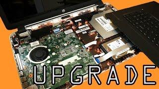 HP Pavilion Laptop Upgrade: RAM & SSD