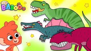 DINOSAUR ABC | Dino Alphabet | Counting and Colors for Kids compilation |  Club Baboo