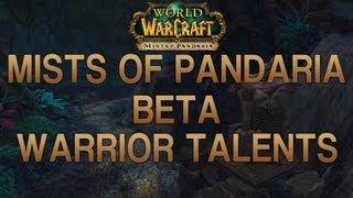 World Of Warcraft: Mists Of Pandaria Beta Warrior Talents ft. Gladiator Zanso! (Gameplay/Commentary)