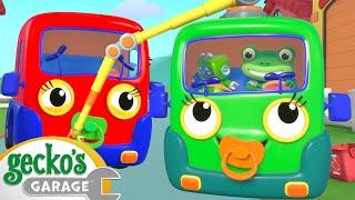 Baby Recycle Truck! ️ | Gecko's Garage | Trucks For Children | Cartoons For Kids