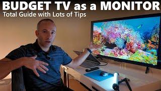 Budget TV As Monitor Complete Guide