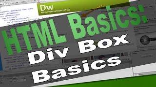 HTML School: "Div Box" Tutorial (Programming Lessons, Tutorialsl)