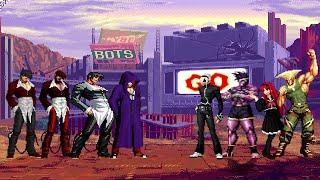 [KOF Mugen] Iori Yagami Team vs Random Team