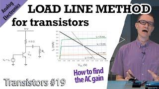 Load Line Method with Transistors (19-Transistors)