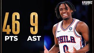 Tyrese Maxey's Playoff CAREER-HIGH Performance Keeps The 76ers Alive! | April 30, 2024