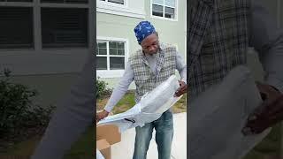 TONY UNBOXING HIS NEW HOUSE EX HOMELESS MILITARY VET