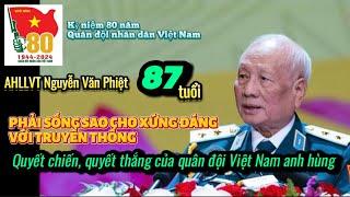 Bác 87 tuổi nhưng phát biểu thật hào sảng