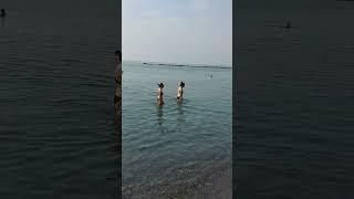 Кипр. Лимассол. Утро. Пляж. Cyprus. Limassol Beach.