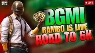 Rambo is Live || Road To 6K ||