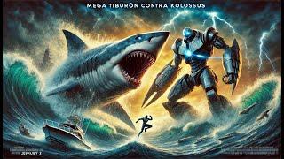 Kolossus despierta, Mega Tiburón amenaza la seguridad global PELÍCULA COMPLETA | películas de Acc