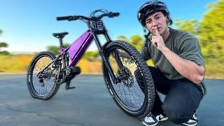 I Bought a Sur Ron Powered ELECTRIC Mountain Bike - Bonnell 775mx