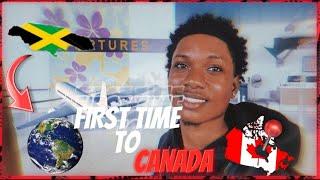 Travel to Canada with me as a first time traveller |Jamaica to Canada