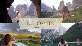 เที่ยวอิตาลี | Dolomites | ep.0 | สรุปแพลนการเดินทางขับรถเที่ยว Dolomites ทั้งหมด 8 วัน 7 คืน [SUB]