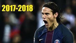 Edinson Cavani-all goals 2017/2018 Mid-season