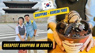 CHEAPEST SHOPPING IN SEOUL | Dongdaemun Sunday Market | Korean Food & Shopping Vlog 