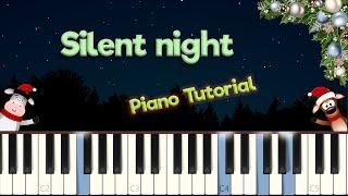 Silent Night - Jazz Piano Tutorial (EASY) - Inspired by Bill Evans