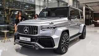 The 2025 Mercedes G-Class AMG: A King Wrapped in Luxury | Silver Majesty Revealed!