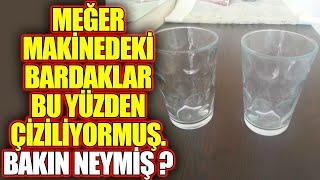 Meğer Makinedeki Bardaklar Bu Yüzden Çiziliyormuş ! Bakın Neymiş ?