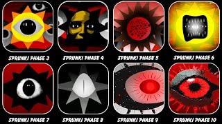 Phase 3 VS Phase 4 VS Phase 5 VS Phase 6 VS Phase 7 VS Phase 8 VS Phase 9-10 in Incredibox Sprunki !