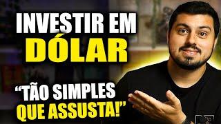 A forma CERTA de investir em DÓLAR, mesmo em ALTA!