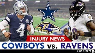 Cowboys vs Ravens Preview, Prediction, Injury Report, Jake Ferguson, Dak, Lamar Jackson | NFL Week 3