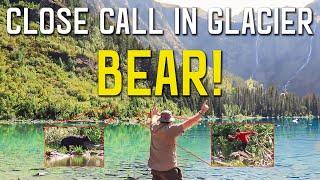 BEAR ENCOUNTER GLACIER NATIONAL PARK | HIKING TO AVALANCHE LAKE | RVING NATIONAL PARKS S4 || Ep59