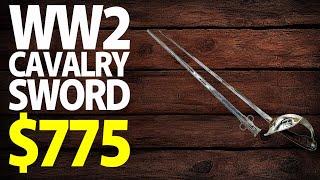 $775 | WW2 Canadian CEF 1908 Pattern Cavalry Sword Chromed | Historical | Military Antiques Toronto