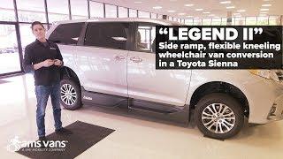 Side Entry Toyota Wheelchair Van: "Legend II" Kneeling Conversion | AMS Vans