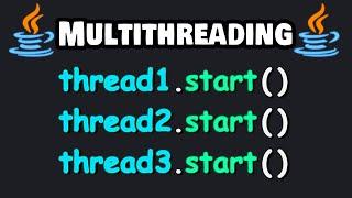 Learn Java MULTITHREADING in 8 minutes! 