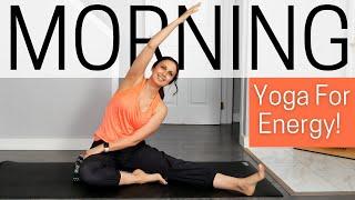 Morning Yoga For Energy | Yoga with Rachel