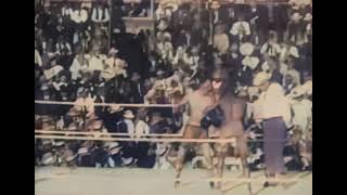 Joe Gans vs Battling Nelson - "The Joe Gans-Battling Nelson Fight" - 3.09.1906 in HD Color