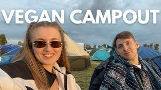 My First Time Camping at the Biggest Vegan Festival in the World