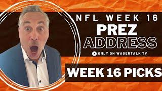 2024 NFL Week 16 Predictions | NFL Picks on EVERY Week 16 Game | NFL Prezidential Address