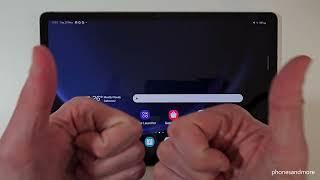 Samsung Galaxy Tab S9 FE Plus: How to take a screenshot/capture?