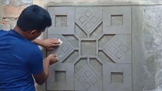 "Secret Plaster Design Technique You’ve Never Seen Before!"