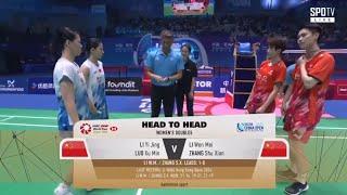 FINAL China Open 2024 Li Wen Mei/Zhang Shu Xian VS Li Yi Jing/Luo Xu Min | Badminton Womens Doubles