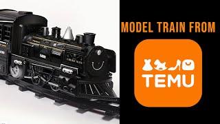 I bought a model train off temu....