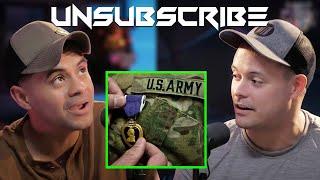 Lord of Lips Purple Heart Story ft. Mandatory Funday & Tyler Butterworth | Unsubscribe Podcast Clips