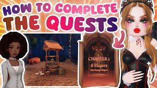 HOW TO COMPLETE THE LANA LORE QUESTS IN THE NEW DRESS TO IMPRESS UPDATE! (Full Quest Guide)