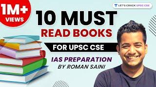 10 Must Read Books for UPSC CSE/IAS Preparation by Roman Saini - हिंदी