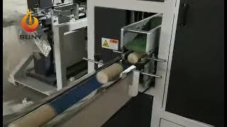 【Home Workshop】Small scale toilet paper roll making machine