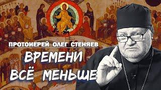 ВРЕМЕНИ ВСЁ МЕНЬШЕ. Что будет, когда войдет полное число язычников?  Протоиерей Олег Стеняев