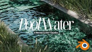 How to make Photorealistic Pool Water in Blender