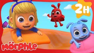 Morphle Family The Floor is JELLO! | Morphle the Magic Pet | Preschool Learning | Moonbug Tiny TV