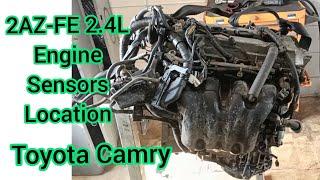 2AZ-FE Engine All Sensor Locations Of Toyota Camry