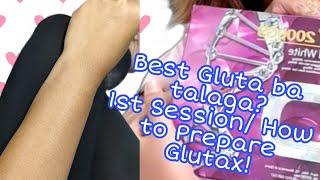 Glutax 2000gs/ how to prepare glutathione/ Glutax IV Push