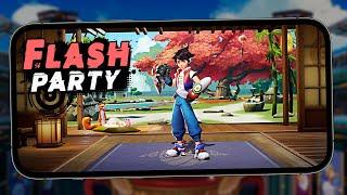 Flash Party - Первый взгляд на динамичную батл-арену в духе Brawlhalla (ios)